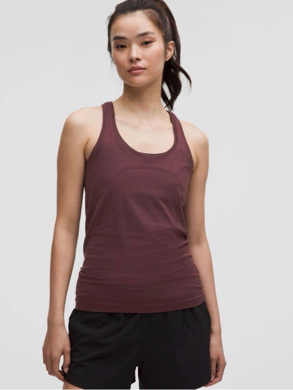 lululemon athletica Plum Scoop Neck Tank